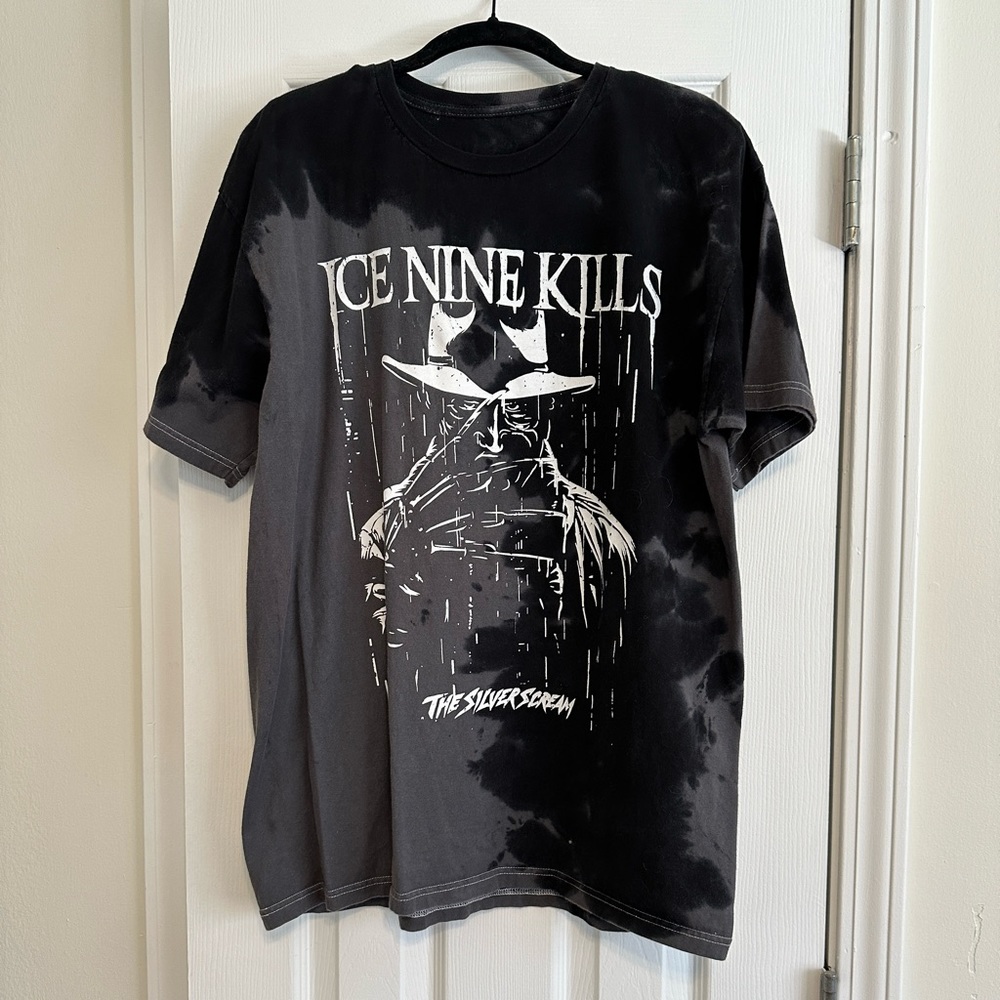 Ice nine kills Freddy Krueger silver scream shirt